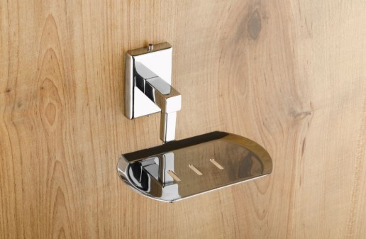 Prestige PC-304 Soap Dish Bathroom Accessory for Home, Hotel and Apartment Washrooms, Elegant and Practical Soap Holder for Clean Everyday Use, Bathroom Organization, Decor and Value